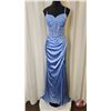 Image 1 : GRAD GOWN : Size 12 : Morilee : 48054 : Light Blue