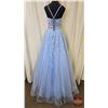 Image 4 : GRAD GOWN : Size 6 : Alyce Paris : 1858 : Light Blue