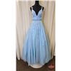 Image 1 : GRAD GOWN : Size 6 : Amarra : 20131 : Light Blue