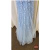 Image 6 : GRAD GOWN : Size 6 : Amarra : 88550 : Light Blue
