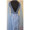 Image 5 : GRAD GOWN : Size 6 : Monsini : 31953 : Blue Multi