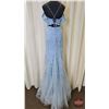 Image 4 : GRAD GOWN : Size 4 : Amarra : 88511 : Light Blue