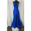 Image 1 : GRAD GOWN : Size 14 : Azure : A8011 : Royal Blue