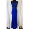 Image 1 : GRAD GOWN : Size 8 : Aerie : 248 : Royal Blue