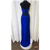 Image 4 : GRAD GOWN : Size 8 : Aerie : 248 : Royal Blue