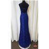 Image 4 : GRAD GOWN : Size 2 : Azure : A8040 : Sapphire