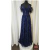 Image 1 : GRAD GOWN : Size 24 : Azure : A8018 : Navy Blue