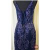 Image 5 : GRAD GOWN : Size 14 : Monsini : 31935 : Navy Blue
