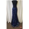 Image 5 : GRAD GOWN : Size 12 : Monsini : 31832 : Navy Blue