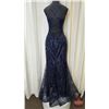 Image 5 : GRAD GOWN : Size 12 : Aerie : 239 : Navy Blue