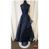 Image 1 : GRAD GOWN : Size 10 : Azure : A8008 : Navy Blue