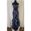 Image 1 : GRAD GOWN : Size 6 : Alyce Paris : 61276 : Blue/Multi