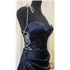 Image 2 : GRAD GOWN : Size 6 : Monsini : 31929 : Navy Blue