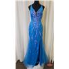 Image 1 : GRAD GOWN : Size 8 : Amarra : 88756 : Turquoise