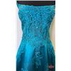 Image 2 : GRAD GOWN : Size 20 : Morilee : 47056 : Teal