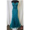 Image 1 : GRAD GOWN : Size 16 : Morilee : 47022 : Teal