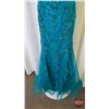 Image 3 : GRAD GOWN : Size 16 : Morilee : 47022 : Teal