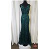 Image 1 : GRAD GOWN : Size 8 : Monsini : 31952 : Pine