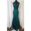 Image 1 : GRAD GOWN : Size 8 : Monsini : 31809 : Emerald