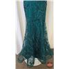Image 3 : GRAD GOWN : Size 6 : Monsini : 31809 : Emerald