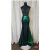 Image 1 : GRAD GOWN : Size 4 : Colors Dress Prom : 3571 : Deep Green/Multi