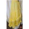 Image 3 : GRAD GOWN : Size 12 : Azure : A8001 : Yellow