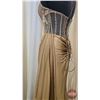 Image 11 : GRAD GOWN : Size 4 : Colors Dress Prom : 3566 : Dark Nude/Gold