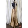 Image 8 : GRAD GOWN : Size 4 : Colors Dress Prom : 3566 : Dark Nude/Gold