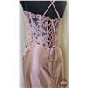 Image 6 : GRAD GOWN : Size 12 : Monsini : 31931 : Dusty Rose