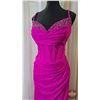 Image 4 : GRAD GOWN : Size 16 : Amarra : 88760 : Fuchsia