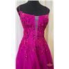 Image 3 : GRAD GOWN : Size 10 : Aerie : 265 : Fuchsia