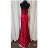 Image 4 : GRAD GOWN : Size 18 : Morilee : 49169 : Red
