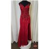 Image 1 : GRAD GOWN : Size 10 : Morilee : 48073 : Red