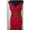 Image 2 : GRAD GOWN : Size 10 : Morilee : 48073 : Red