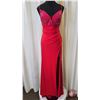 Image 1 : GRAD GOWN : Size 10 : Azure : A8034 : Red