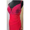 Image 2 : GRAD GOWN : Size 10 : Azure : A8034 : Red