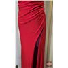 Image 3 : GRAD GOWN : Size 10 : Azure : A8034 : Red