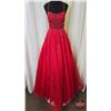 Image 1 : GRAD GOWN : Size 6 : Alyce Paris : 61824 : Red