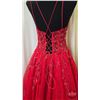 Image 5 : GRAD GOWN : Size 6 : Alyce Paris : 61824 : Red