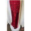 Image 3 : GRAD GOWN : Size 4 : Azure : A7028 : Red