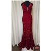Image 1 : GRAD GOWN : Size 4 : Amarra : 88567 : Red