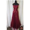 Image 1 : GRAD GOWN : Size 22 : Monsini : 31829 : Wine
