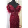 Image 2 : GRAD GOWN : Size 14 : Monsini : 31928 : Wine