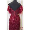 Image 6 : GRAD GOWN : Size 14 : Monsini : 31928 : Wine