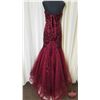 Image 5 : GRAD GOWN : Size 14 : Morilee : 47075 : Sangria