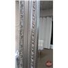 Image 6 : FIXTURE : Large Bevelled Mirror w/Silver Frame