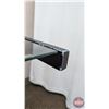 Image 10 : FIXTURE : Glass Top Dual Level Desk