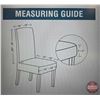 Image 2 : FIXTURE : Velvet Dining Chair Cover - White