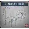 Image 2 : FIXTURE : Velvet Dining Chair Cover - Grey