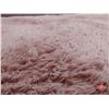 Image 2 : FIXTURE : Fluffy Pink Area Rug (6ft x 9ft)